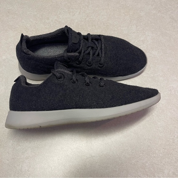 Allbirds Shoes mens wool runners Sneakers Grey Wool Low Top Lace Up Comfort M10 - Picture 7 of 9